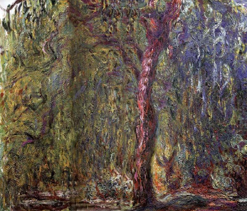 Claude Monet Weeping Willow oil painting picture